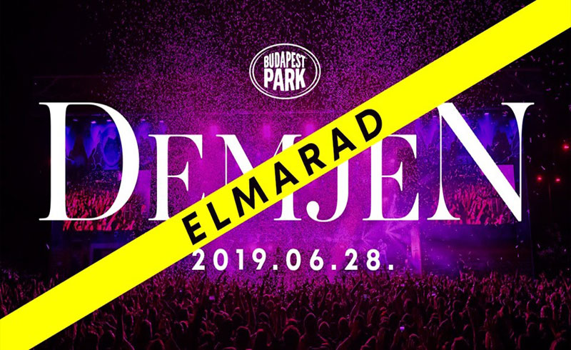 Demjén koncert – 2019. JÚNIUS 28. 18:00 – Budapest Park – JEGYVÁSÁRLÁS