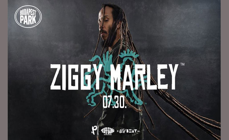 Ziggy Marley koncert – 2019. JÚLIUS 30. 18:00 – Budapest Park