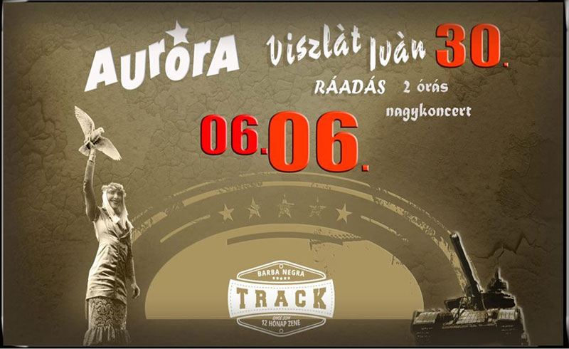 Aurora: csütörtökön koncert a Barba Negra Trackben, elérhető a teljes Petőfi TV-s akusztikus koncert felvétele