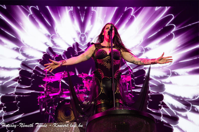 Nightwish – koncertfotók – 2018.11.20. Budapest Aréna