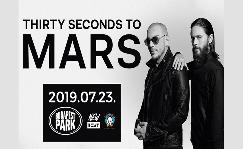 Thirty Seconds To Mars koncert – 2019. JÚLIUS 23. Budapest Park