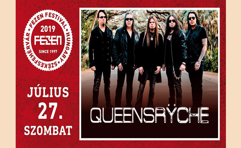 Queensrÿche koncert – 2019. JÚLIUS 27. Székesfehérvár Fezen Fesztivál – LEZAJLOTT