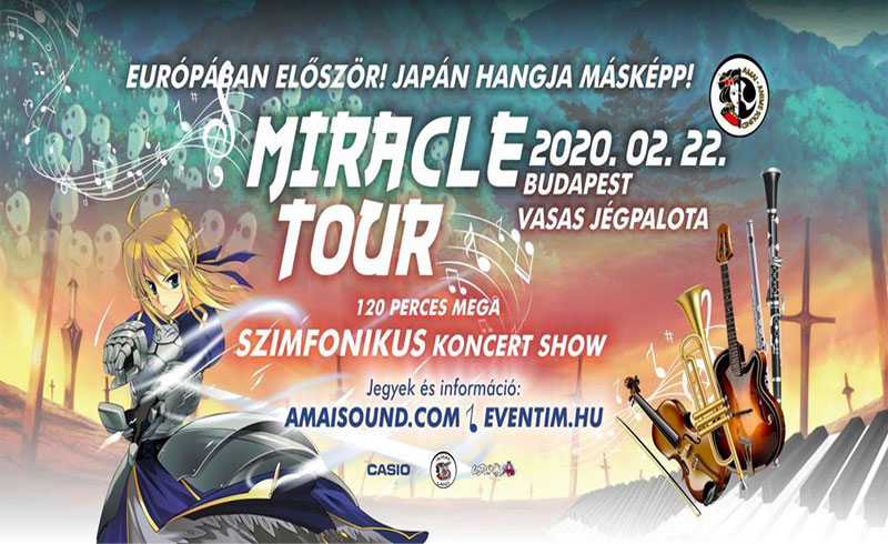 Amai-Anime Sound – Miracle Tour – 2020. FEBRUÁR 22. Vasas Jégpalota