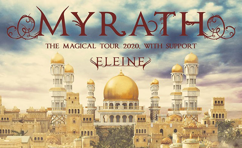 Myrath, Eleine koncertek – 2020. MÁRCIUS 1. 19 óra Budapest, Dürer Kert
