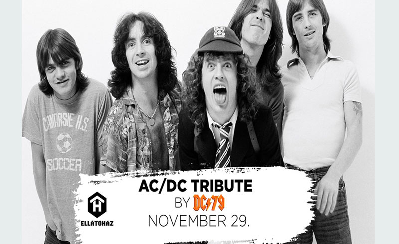 AC/DC tribute by DC/79 koncert – 2019. NOVEMBER 29. ELLÁTÓház
