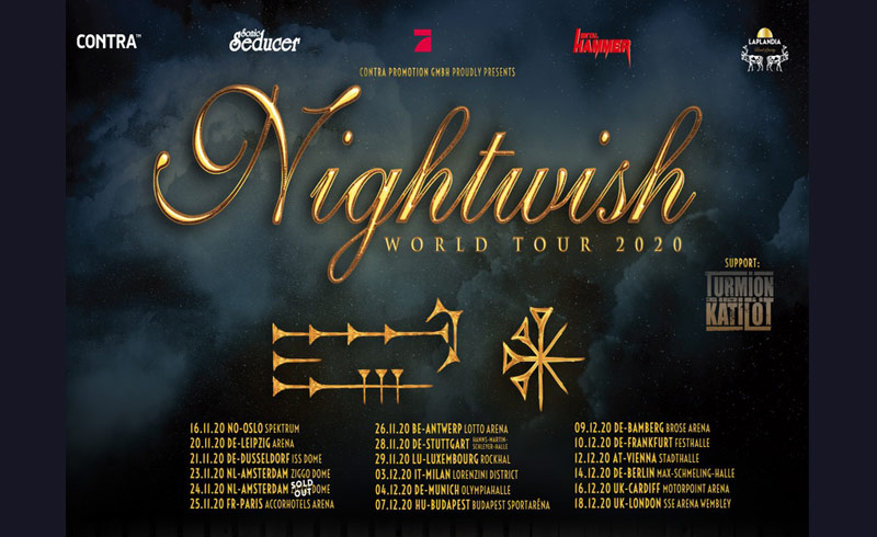 Jövőre újra Budapestre jön a Nightwish!