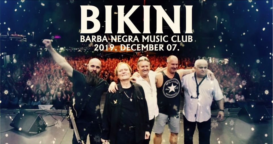 Bikini – Artica Sound koncertek – 2019. DECEMBER 07. Budapest Barba Negra Music Club