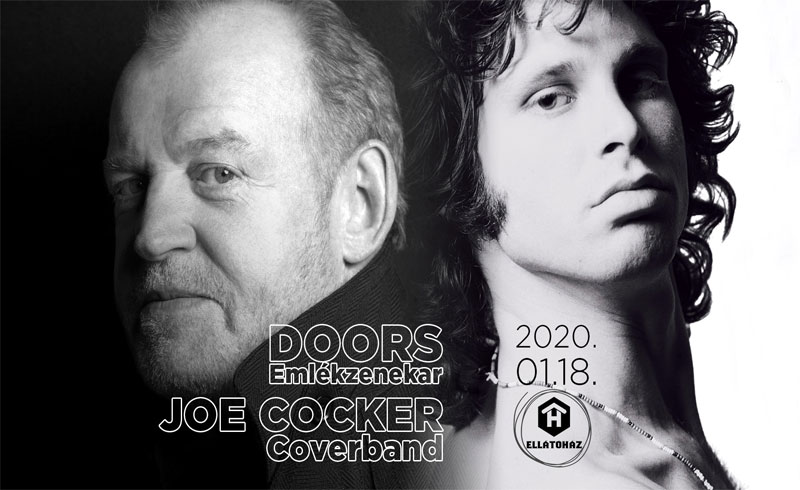 Doors Emlékzenekar + Joe Cocker Coverband koncertek – 2020. JANUÁR 18. ELLÁTÓház