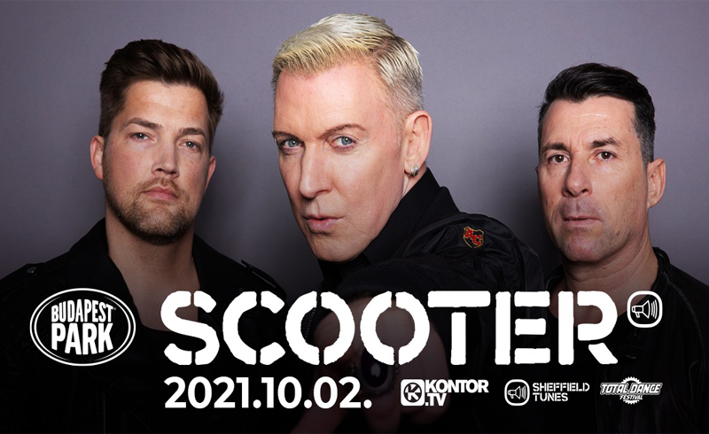 Új időpont! Scooter koncert 2021. október 2. Budapest Park