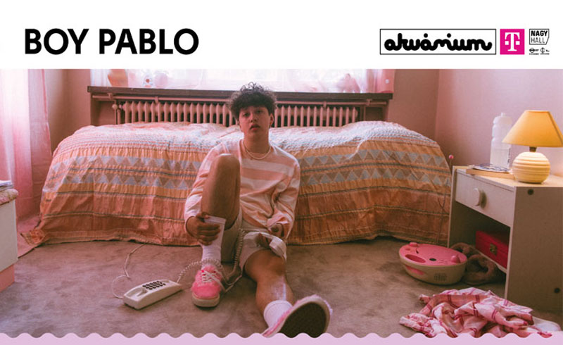 Boy Pablo koncert 2021. szeptember 27. Budapest, Akvárium Klub, NagyHall