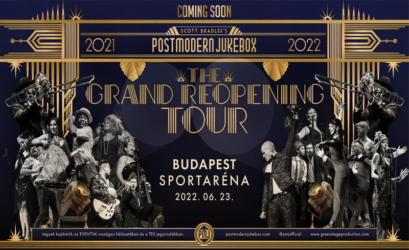 Budapest is bekerült a Scott Bradlee’s Postmodern Jukebox világturné programjába