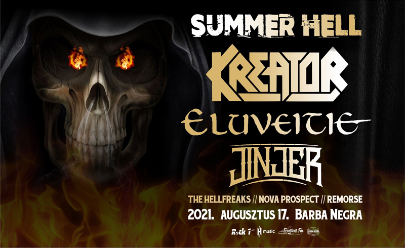 SUMMER HELL fesztivál – három hazai zenekar csatlakozik a Kreator – Eluveitie – Jinjer bulihoz!