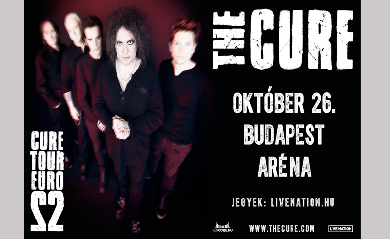 Jövőre jön a legendás The Cure is a Budapest Arénába!
