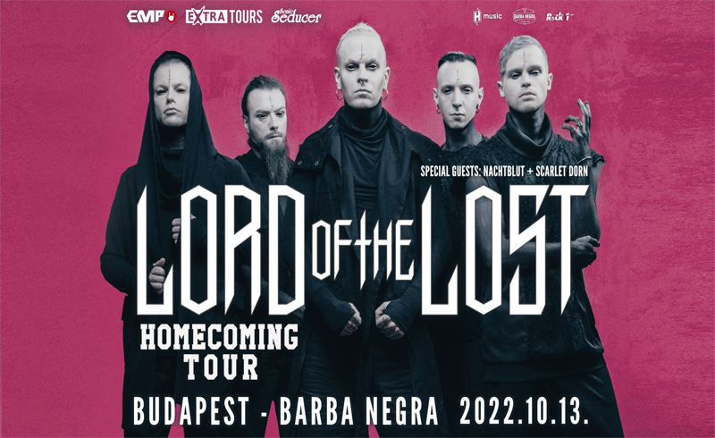 LORD OF THE LOST – Homecoming Tour 2022 – 2022. október 13. Budapest, Barba Negra