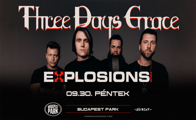 Three Days Grace koncert 2022. szeptember 30. Budapest Park