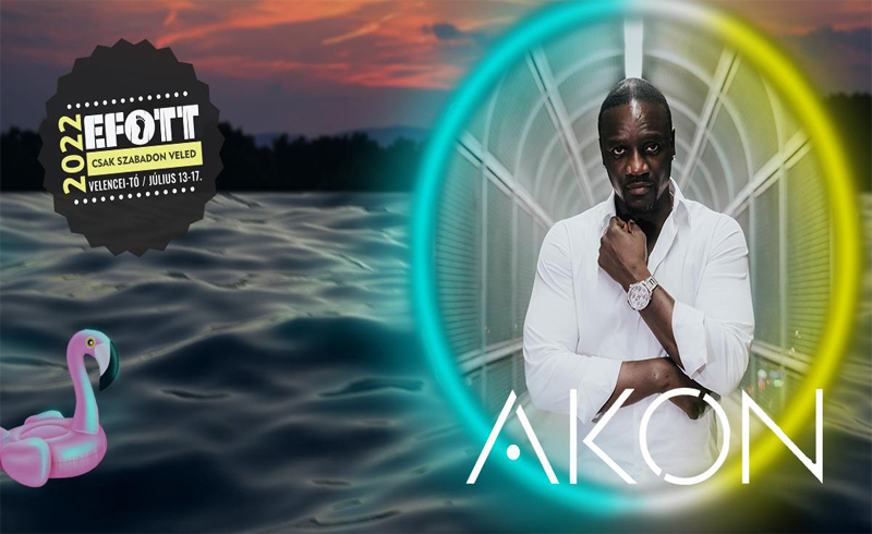Nemzetközi sztárt jelentett be az EFOTT: Akon is fellép a fesztiválon