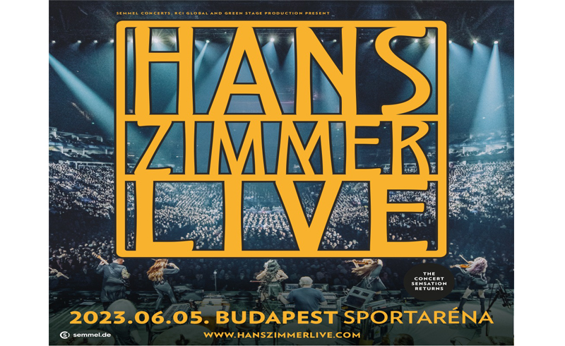 Hans Zimmer Live – Európai turné 2023 – 2023. június 5. Budapest, Papp László Budapest Sportaréna
