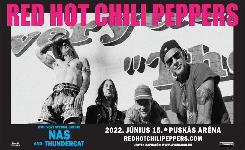 Már csak pár nap és Budapesten lép fel Red Hot Chili Peppers!