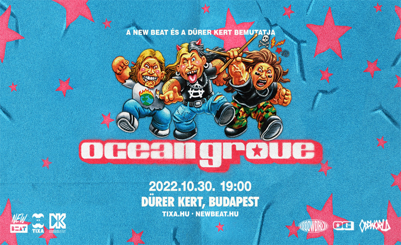 Ocean Grove koncert 2022. október 30. Budapest, Dürer Kert