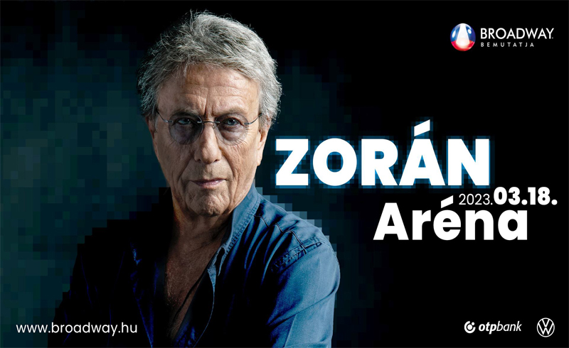 2023-ban Zorán koncert az Arénában