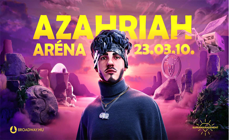 Azariah 2023-ban Budapesten koncertezik