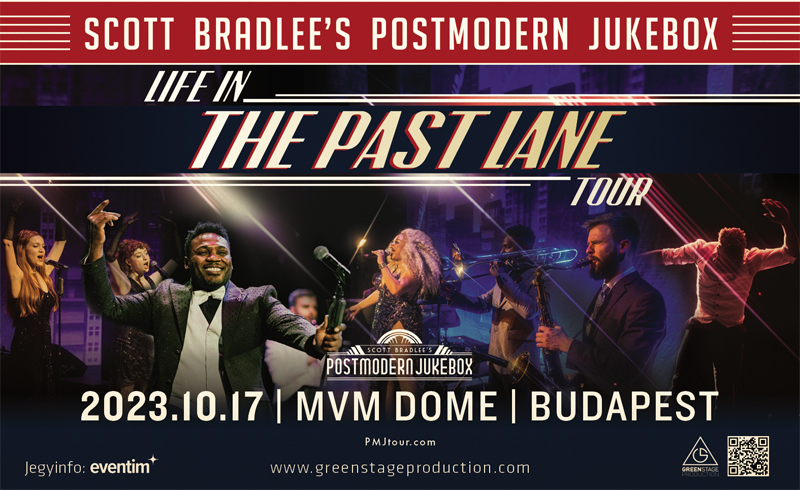 Scott Bradlee’s Postmodern Jukebox koncert 2023. október 17. Budapest, MVM Dome