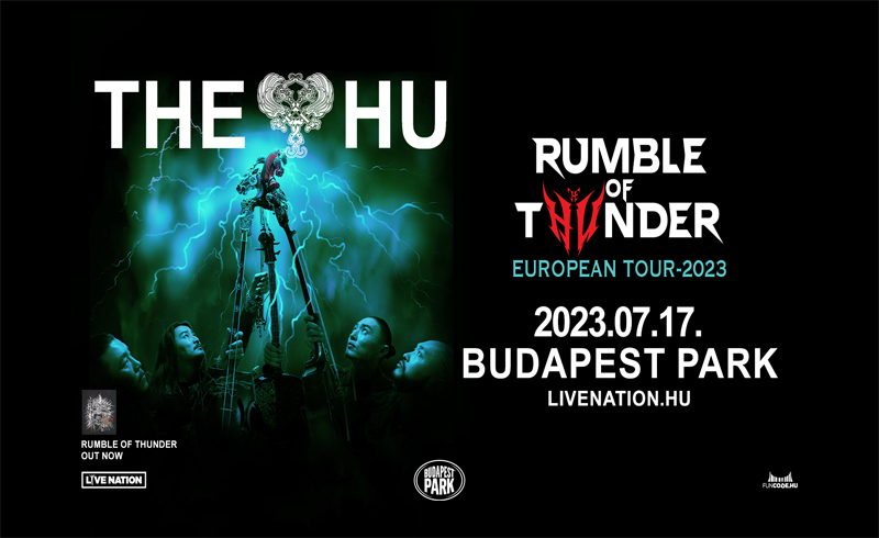 The HU koncert –  Rumble of Thunder Tour 2023. július 17. Budapest Park
