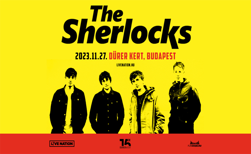 The Sherlocks koncert 2023. november 27. Budapest, Dürer Kert