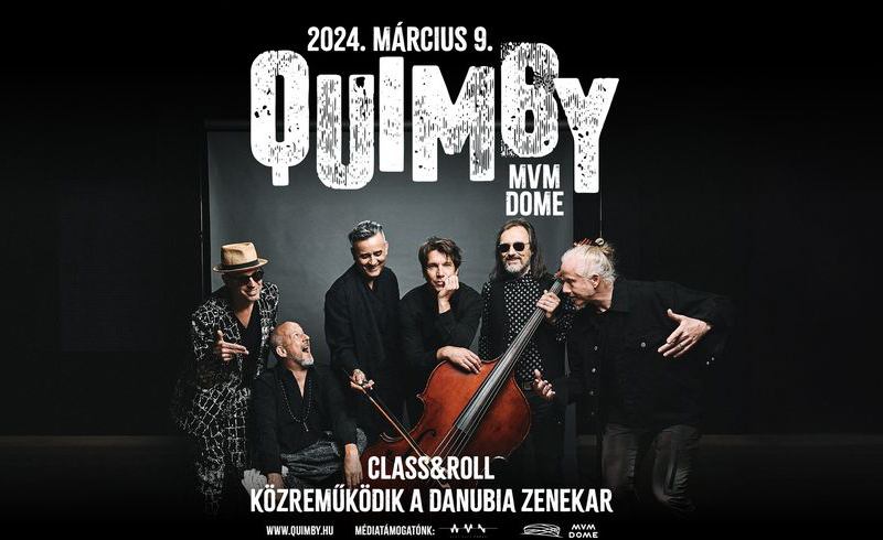 Quimby – Class & Roll koncert 2024. március 9., 20:00, , Budapest, MVM Dome