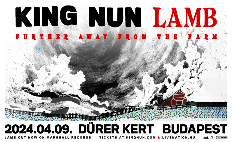 King Nun koncert 2024. április 9. Budapest, Dürer Kert