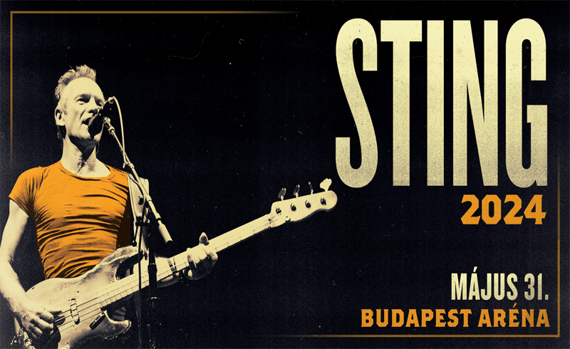 Jövőre újra Sting koncert Budapesten!