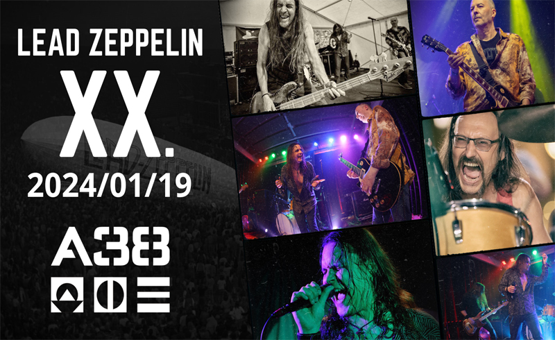 Lead Zeppelin koncert 2024. január 19. Budapest, A38 Hajó