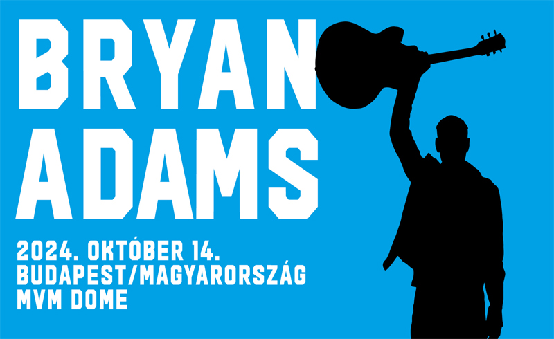 Bryan Adams koncert 2024. október 14. Budapest, MVM DOME