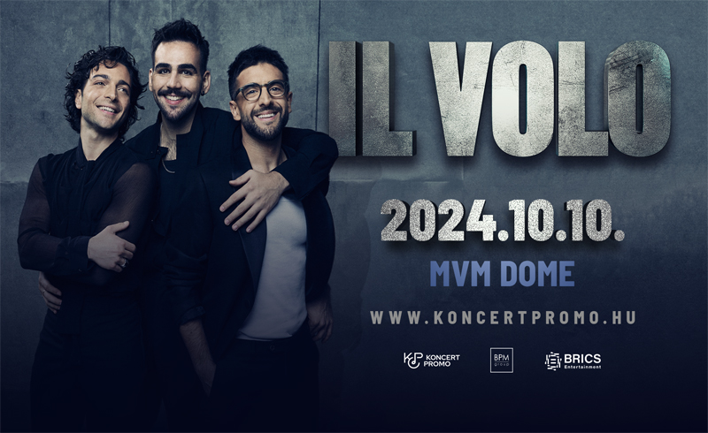 IL VOLO koncert 2024. október 10. Budapest, MVM Dome