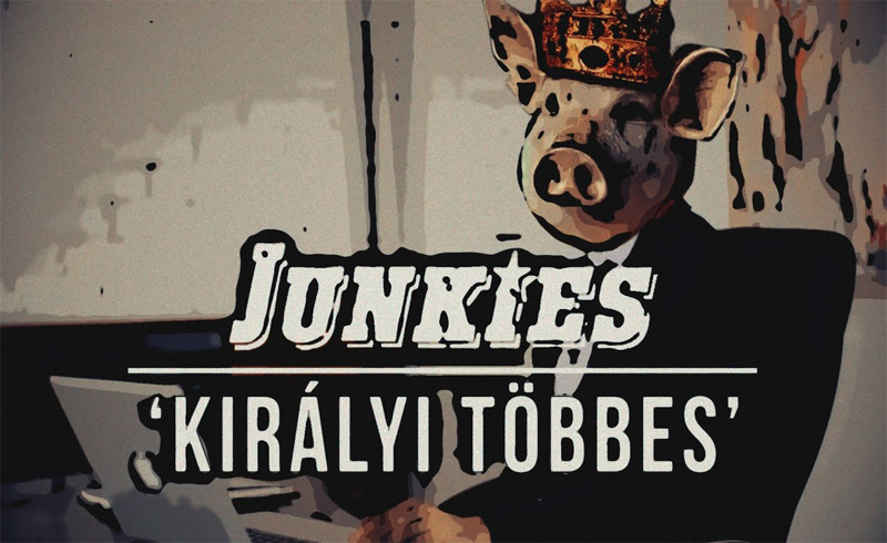 Junkies dal- és klippremier a májusban érkező „Vészharang” albumról: Királyi többes