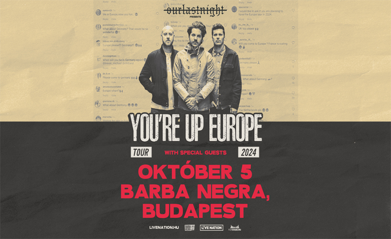 Our Last Night koncert 2024. október 5. Budapest, Barba Negra