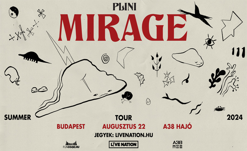 PLINI koncert 2024. augusztus 22. Budapest, A38 Hajó