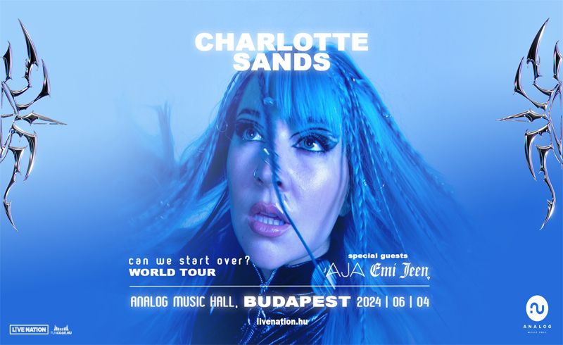 Charlotte Sands lemezbemutatója az Analog Music Hallba költözik