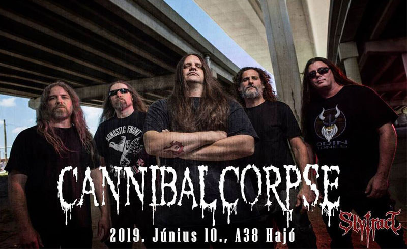 Cannibal Corpse, Slytract koncertek – 2019. JÚNIUS 10. A38 Hajó
