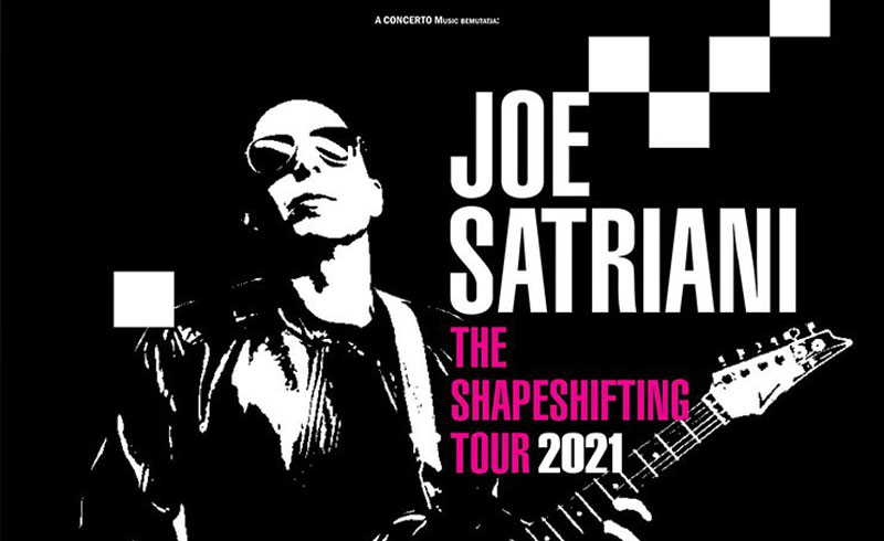 Jövő májusban pótolja Joe Satriani az idén elhalasztott budapesti koncertjét!