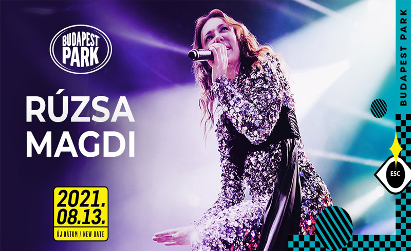 Új Dátum! Rúzsa Magdi koncert 2021. augusztus 13. Budapest Park