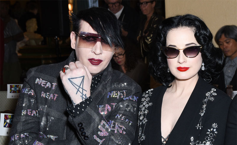 Dita Von Teese, Marilyn Manson exneje az Instagramján reagált a bántalmazási vádakra