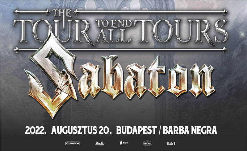Sabaton új időpont! – Nyári, szabadtéri koncerttel pótol a Sabaton Budapesten!
