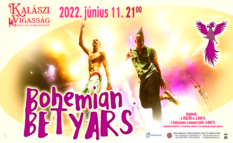 Bohemian Betyars koncert 2022. június 11. Budakalász, Kalászi Vigasságok Fesztivál