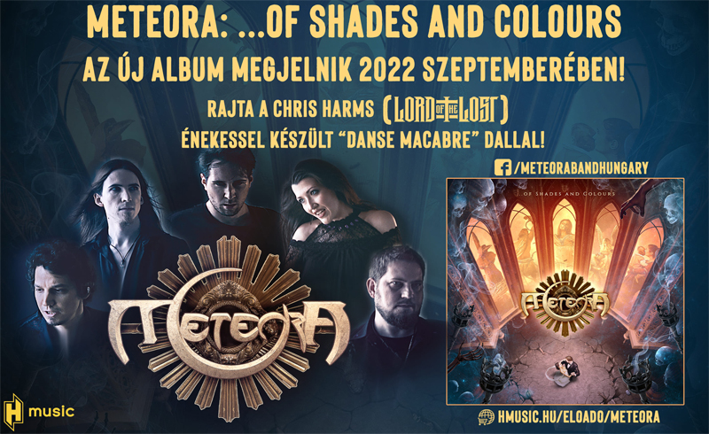 Meteora: Szeptemberben érkezik az “…Of Shades and Colours” nagylemez!