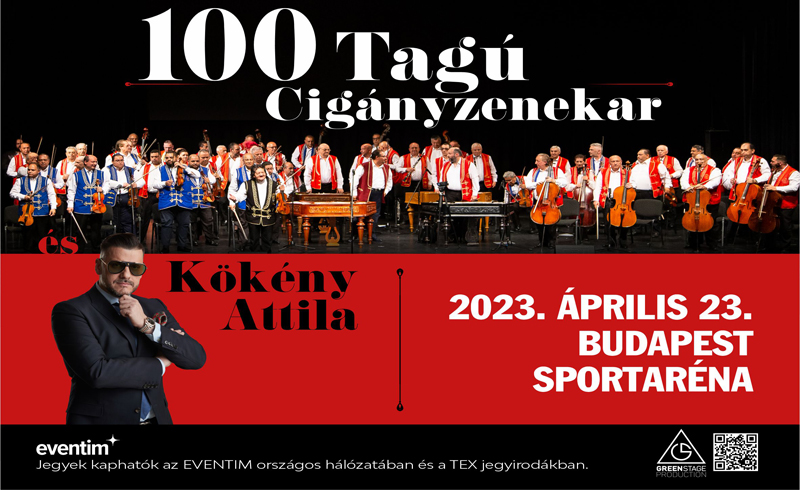 Új időpontra helyezték át, a 100 Tagú Cigányzenekar ünnepi koncertjét!