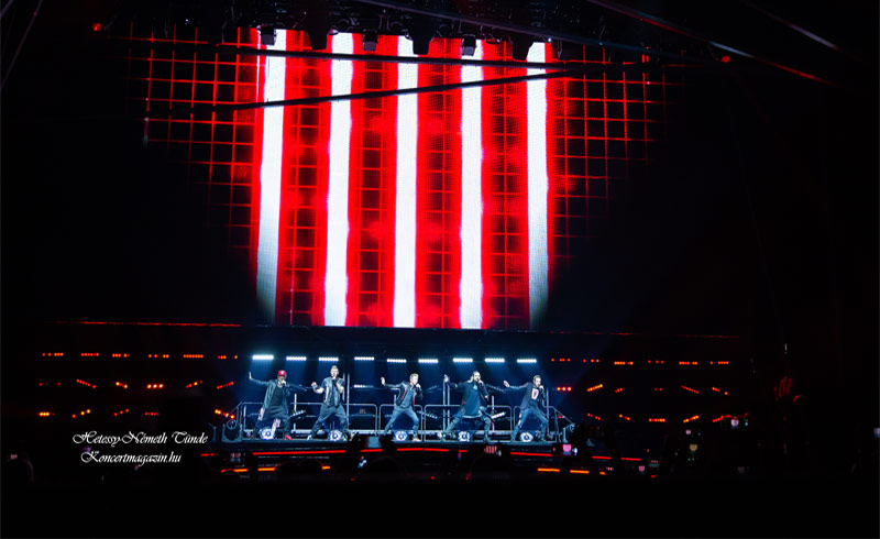 Backstreet Boys koncertfotók 2022.11.02. Papp László Budapest Sportaréna