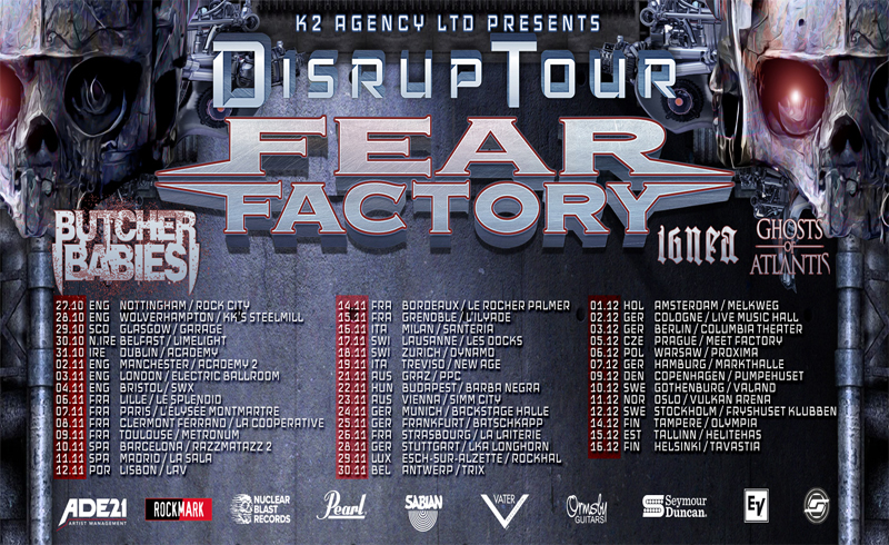 Újra Budapesten koncertezik a Fear Factory