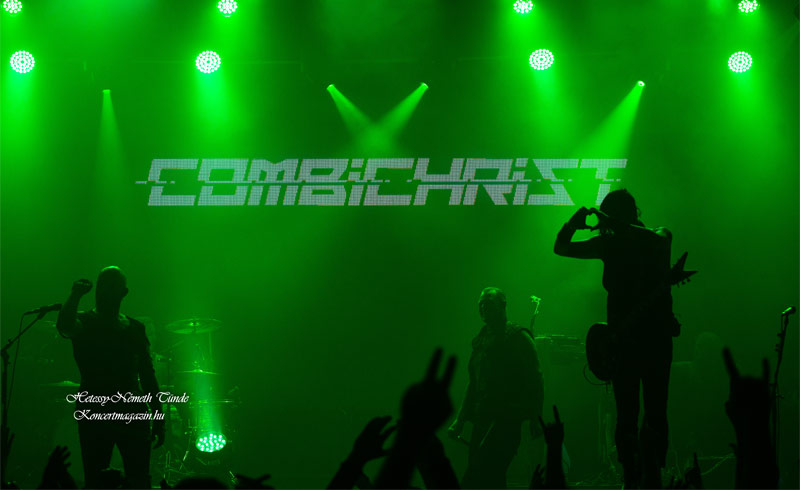 Combichrist koncertfotók 2023.09.25. Budapest, Barba Negra